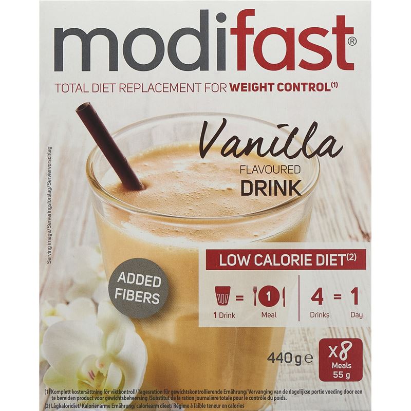 MODIFAST Drink Vanille 8 x 55 g