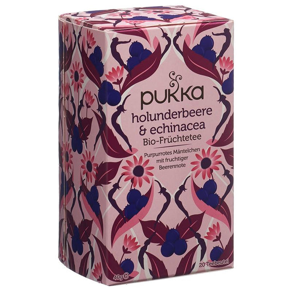 PUKKA Holunderbeere&Echinacea Tee Bio Btl 20 Stk