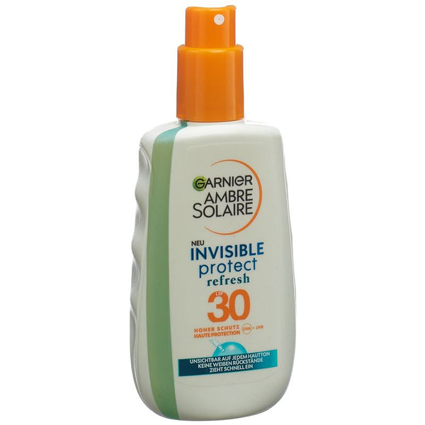AMBRE SOLAIRE Invisible Prot&Refr Spr LSF30 200 ml