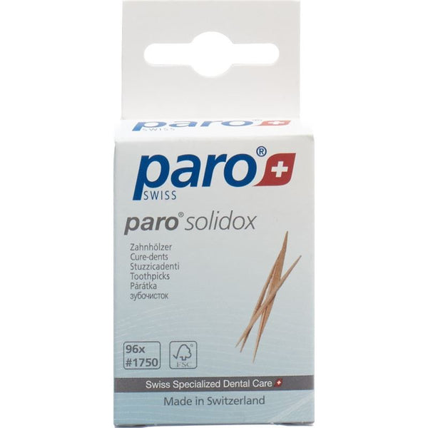 PARO Solidox Zahnhölzer mittel doppelendig 96 Stk