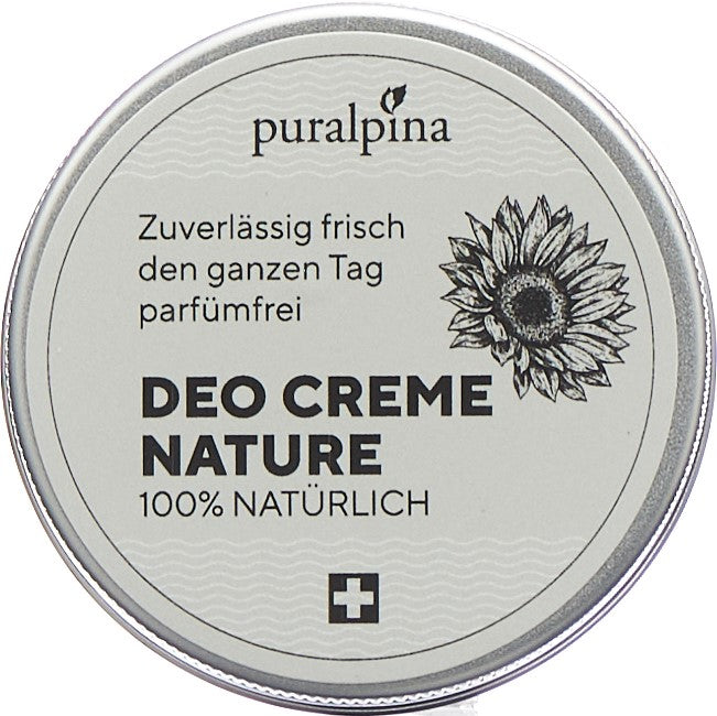 PURALPINA Deo Creme Nature Ds 50 ml