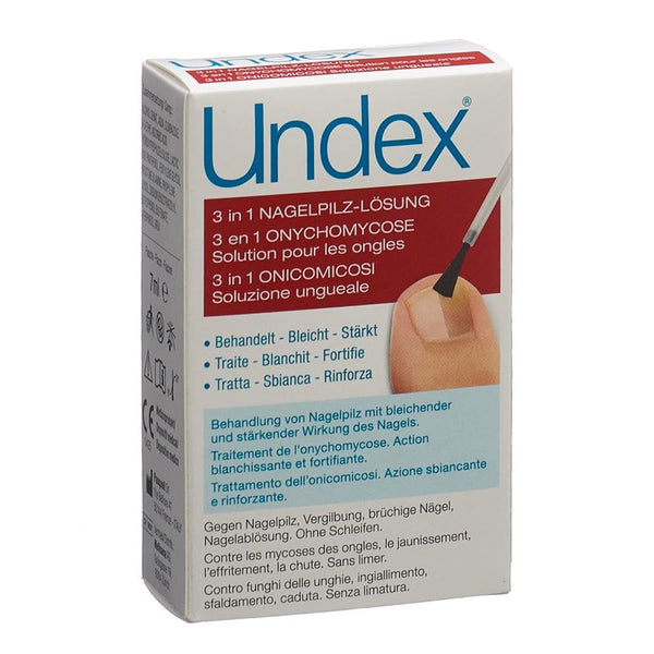 UNDEX 3 in 1 Nagelpilz-Lösung 7 ml