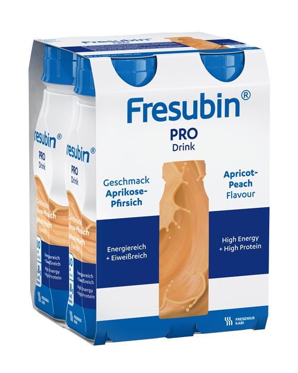 FRESUBIN Pro Drink Aprikose-Pfirsich 4 Fl 200 ml