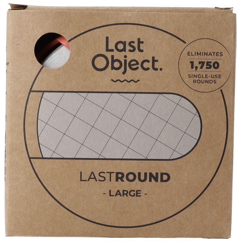 LASTROUND Wiederverwendbare Wattepads breit Peach