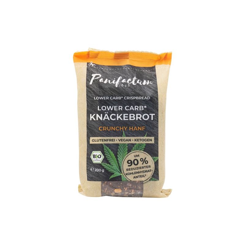 PANIFACTUM Lowcarb Knäckebrot Bio glutenfr 200 g