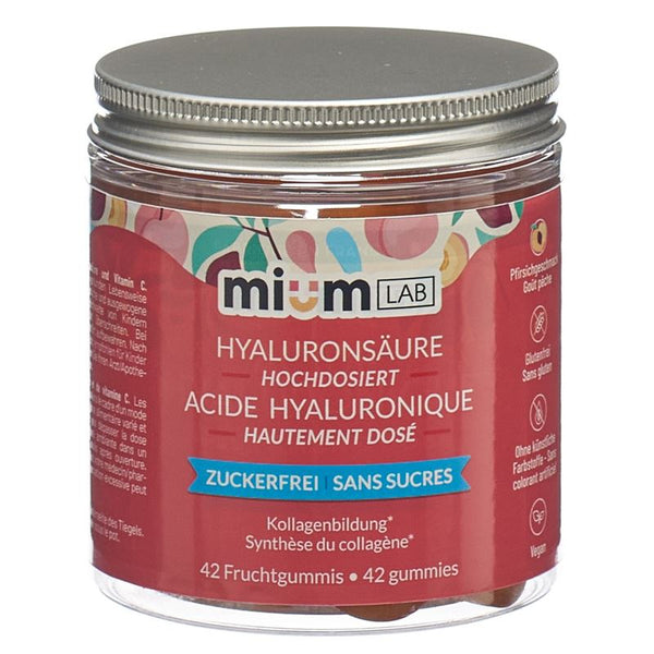 MIUMLAB Gummies Hyaluronsäure Ds 42 Stk