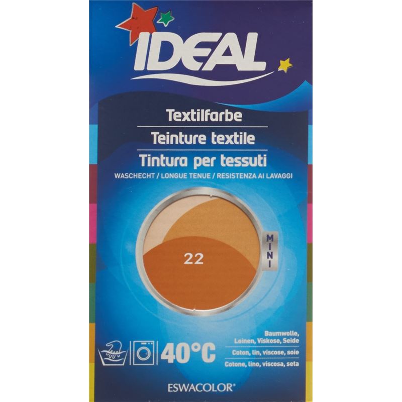 IDEAL MINI Baumwolle Color No22 gold