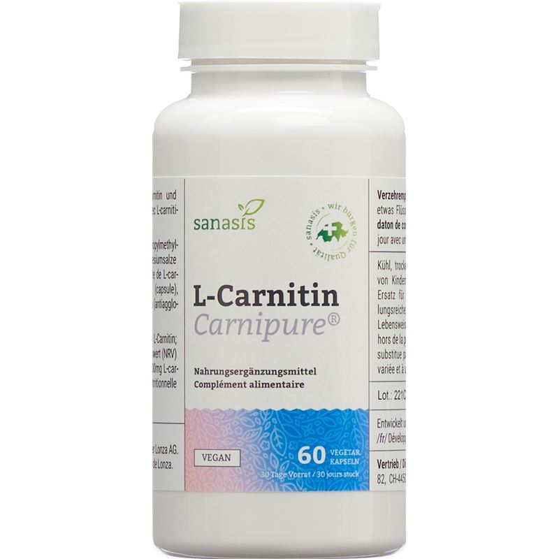 SANASIS L-Carnitin Carnipure Original Kaps 60 Stk