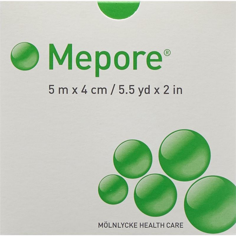 MEPORE Wundverband 4cmx5m unsteril Rolle