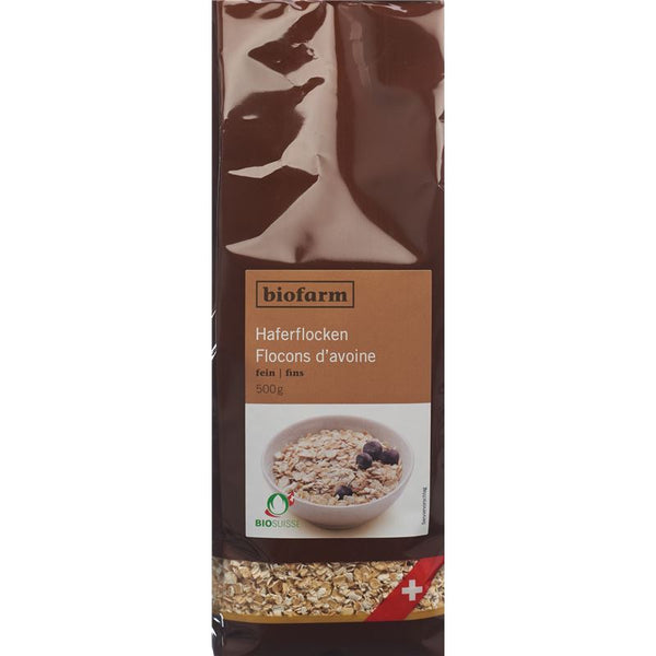 BIOFARM Haferflocken fein Knospe Btl 500 g