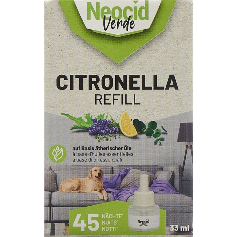 NEOCID VERDE Citronella Refill Fl 33 ml