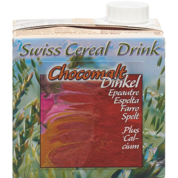 SOYANA SWISS Cereal Dinkel Drink Chocom Bio 500 ml