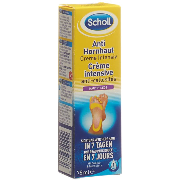 SCHOLL Anti-Hornhaut Creme Intensiv Tb 75 ml