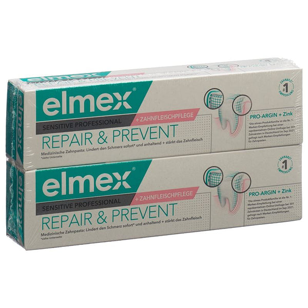 ELMEX SENSITIVE PROF REP&PREV Zahnp (n) 2 x 75 ml