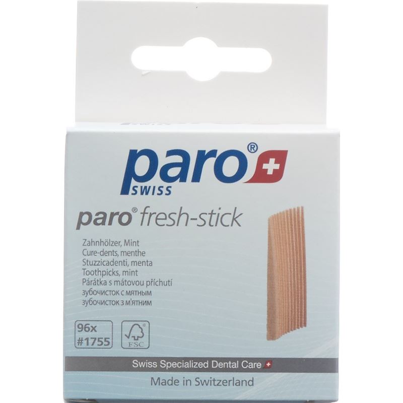 PARO Fresh Sticks Zahnhölzer mittel Mint 96 Stk
