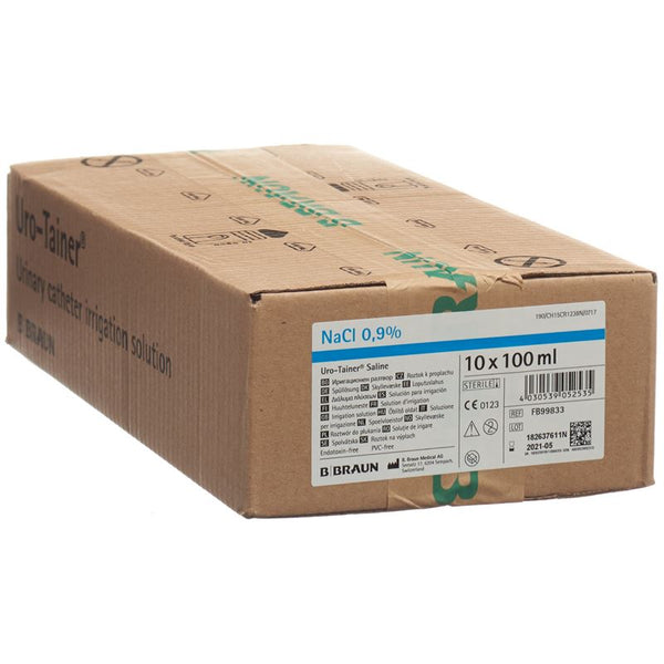 URO-TAINER NaCl Spül Lös 0.9 % 10 Btl 100 ml