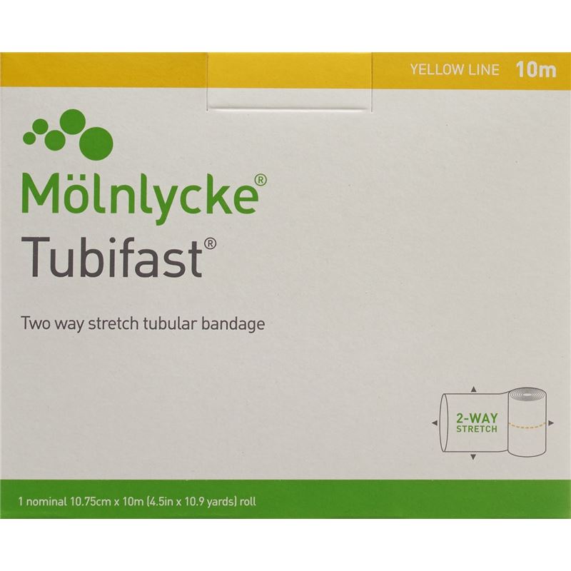 TUBIFAST Schlauchbandage 10.75cmx10m gelb