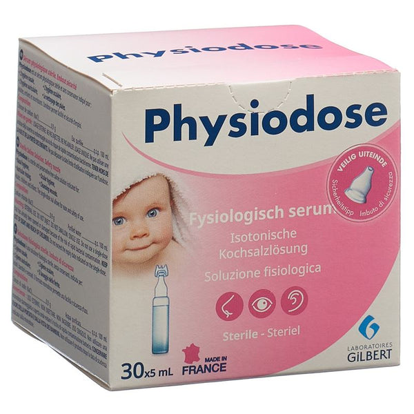 PHYSIODOSE physio Kochsalzlösung steril 30 x 5 ml