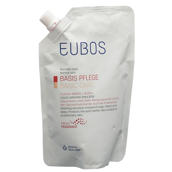 EUBOS Seife liq parf rosa refill 400 ml