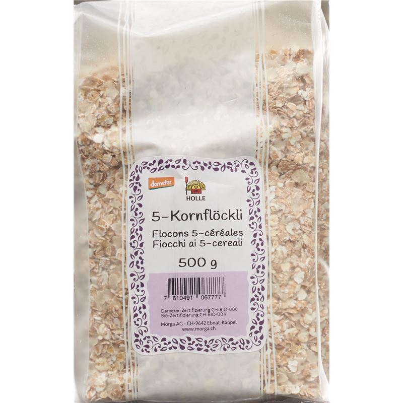 MORGA 5 Kornflocken Knospe Btl 500 g