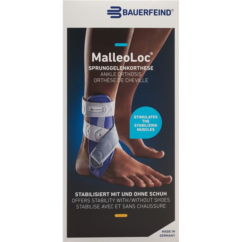 BAUERFEIND MalleoLoc Stabilorth Gr2 re tit