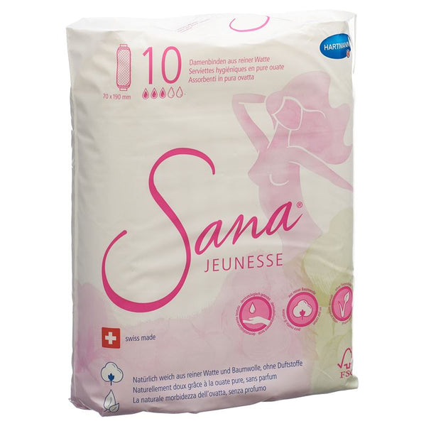 SANA JEUNESSE Binden selbsthaftend 10 Stk