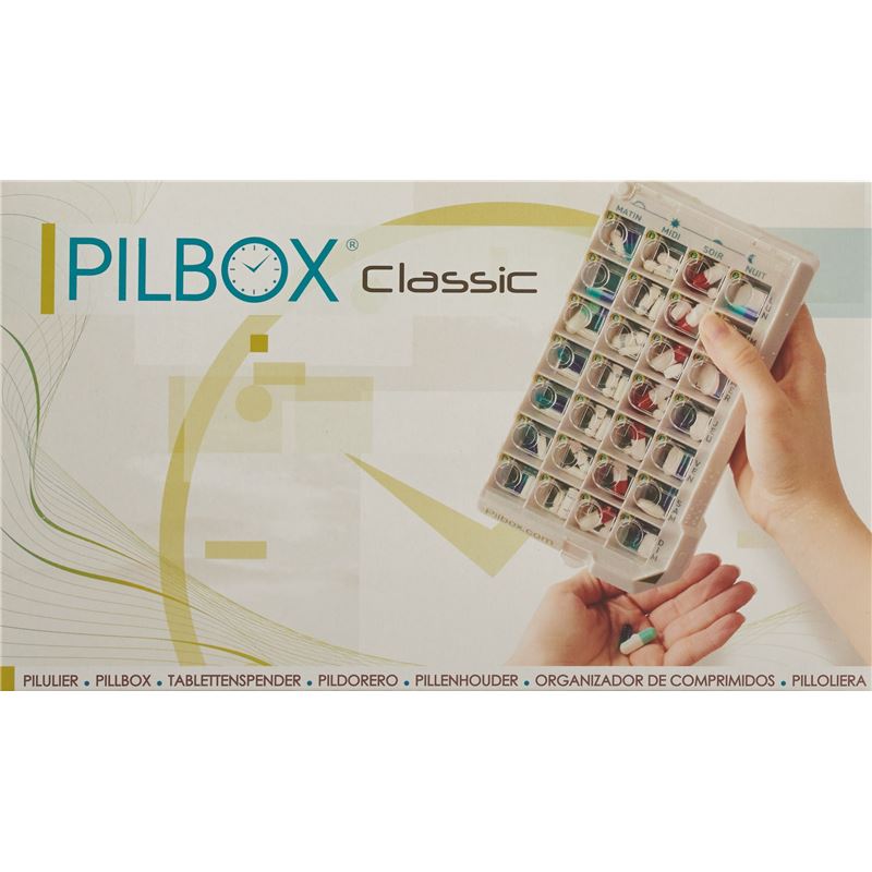 PILBOX Classic Medikamentenspender 7 Tage D/F