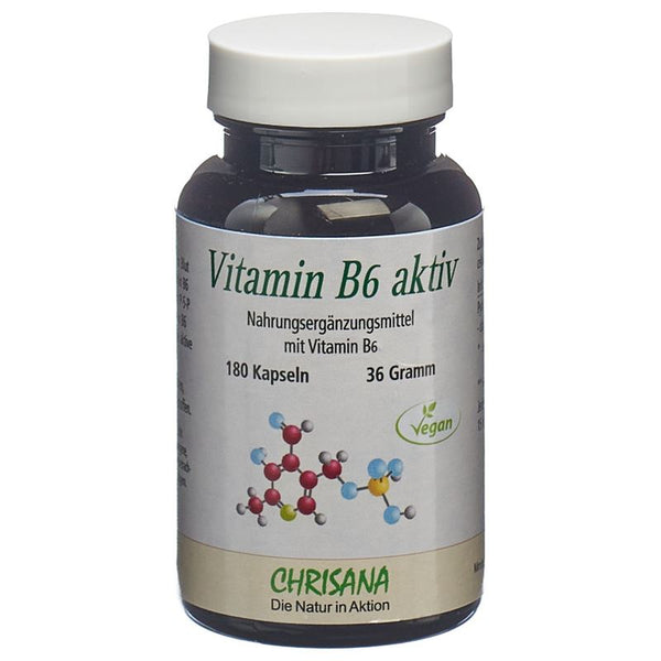 CHRISANA Vitamin B6 aktiv Kaps Ds 180 Stk