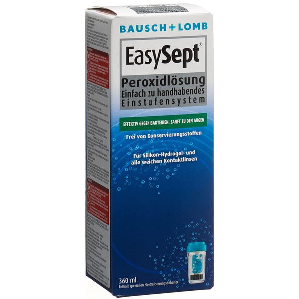 BAUSCH LOMB EasySept Peroxide Lösung 360 ml
