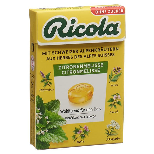 RICOLA Zitronenmelisse Bonb oZ m Stevia Box 50 g