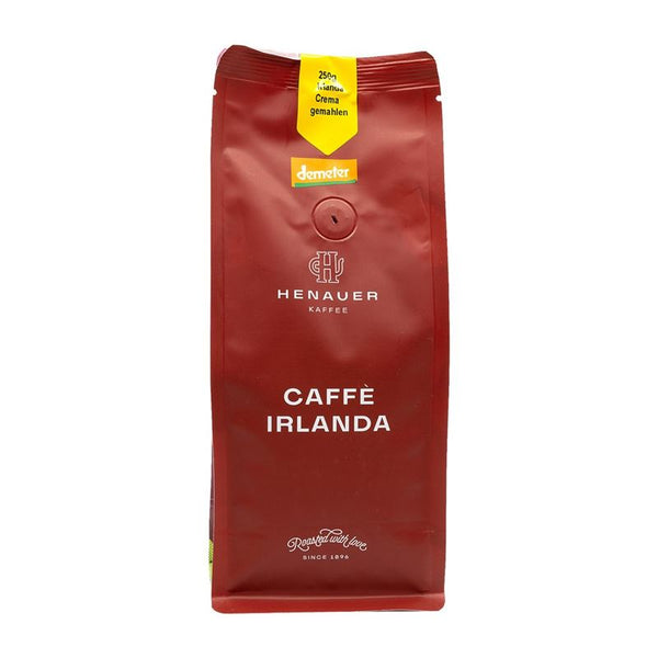 HENAUER IRLINDA Crema Kaffee gemahlen Demet 250 g