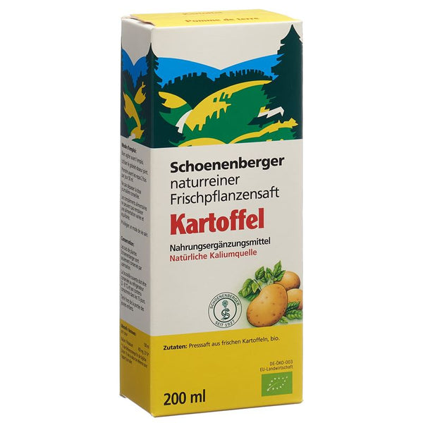SCHOENENBERGER Kartoffel nat Frischpfl Bio 200 ml