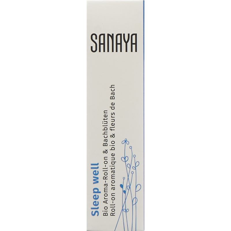 SANAYA Aroma&Bachblüt Roll on Sleep Well Bio 10 ml