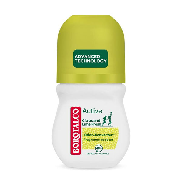 BOROTALCO Deo Active Roll-on Zitrus Lime 50 ml