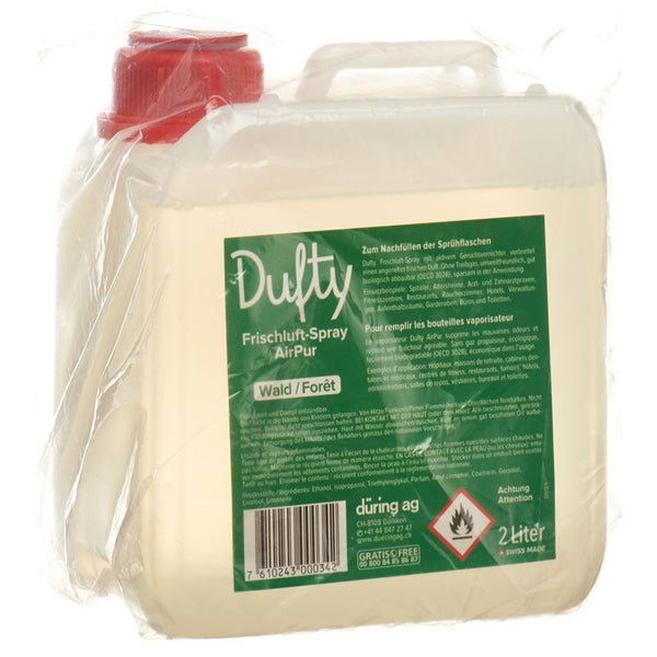 DUFTY Frischluft-Spray Bidon Wald 2 lt
