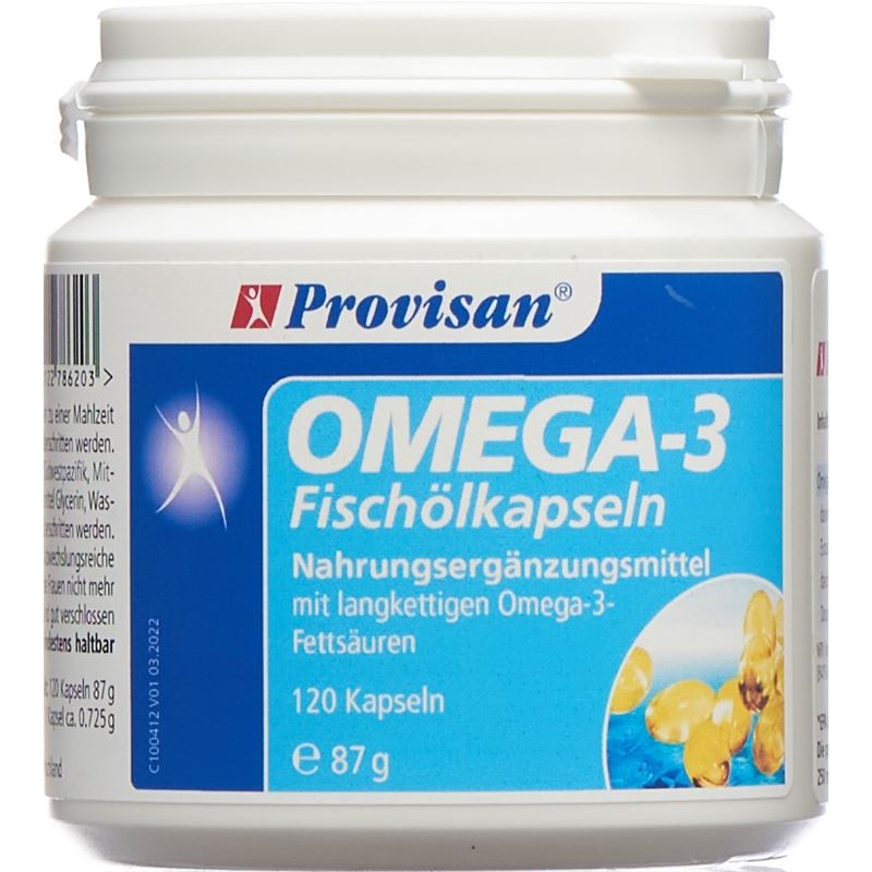 PROVISAN Omega 3 Fischöl Kaps Ds 120 Stk