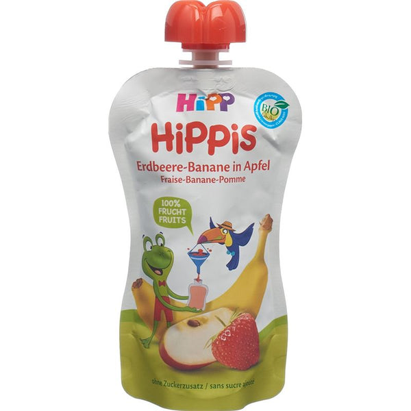 HIPP Erdbeere-Banane Apfel Ferdi Frosch 100 g
