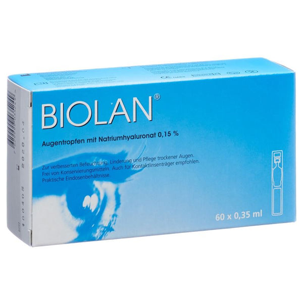 BIOLAN Gtt Opht 60 Monodos 0.35 ml