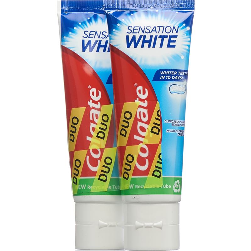 COLGATE Sensation White Zahnpasta Duo 2 x 75 ml