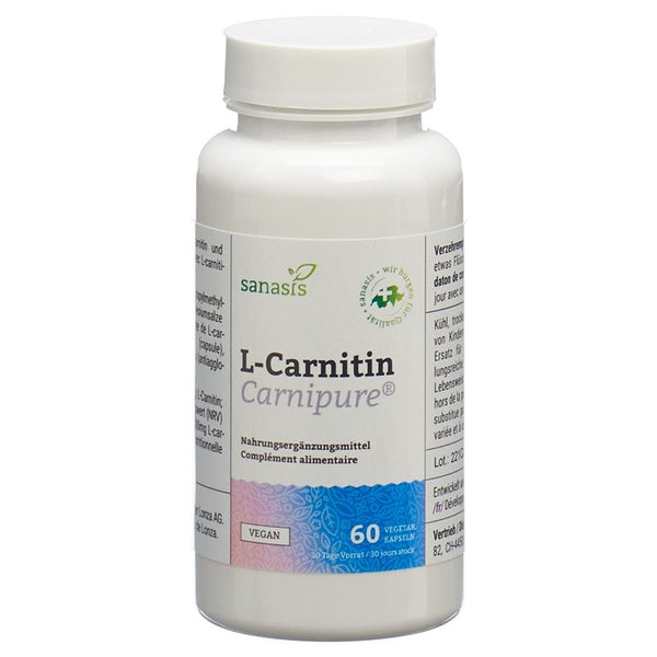 SANASIS L-Carnitin Carnipure Original Kaps 60 Stk