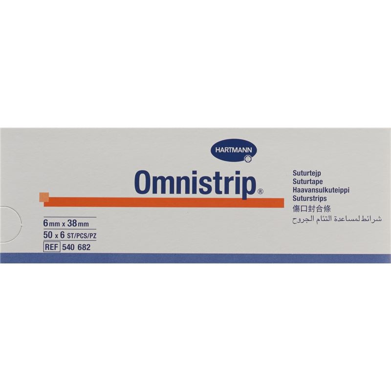 OMNISTRIP Wundnahtstreifen 6x38mm 300 Stk
