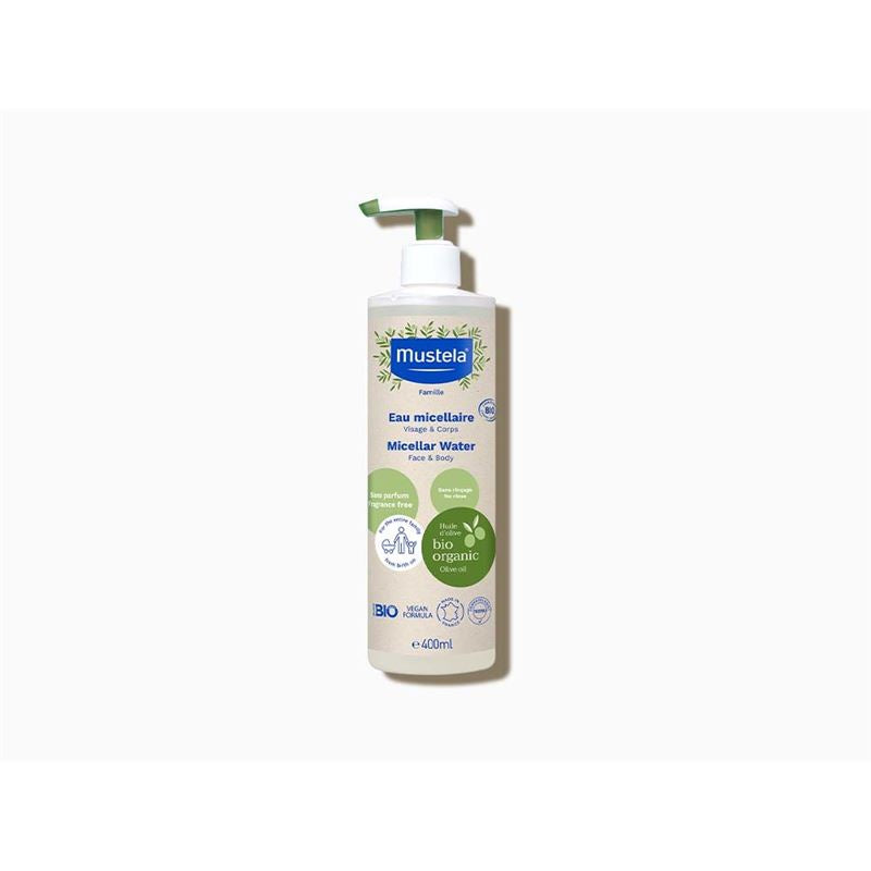 MUSTELA BIO Mizellenwasser (neu) Fl 400 ml