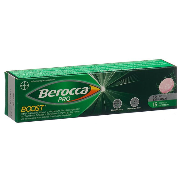 BEROCCA PRO Boost Brausetabl 15 Stk