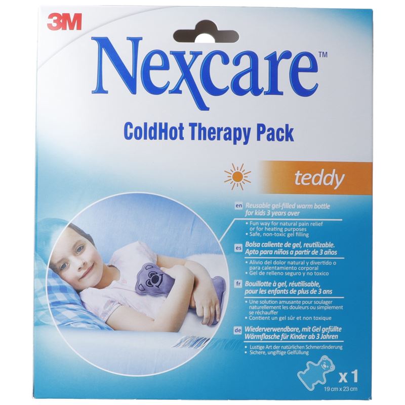 3M NEXCARE ColdHot Thera Pack Wärmefl Teddy samt