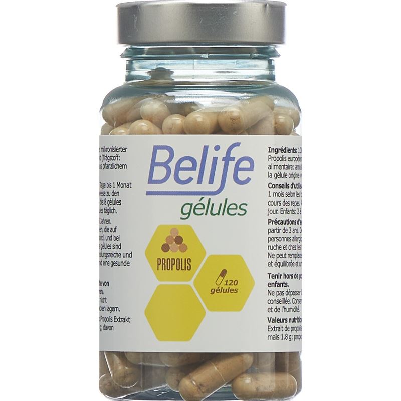 BELIFE Propolis Gélules Ds 120 Stk