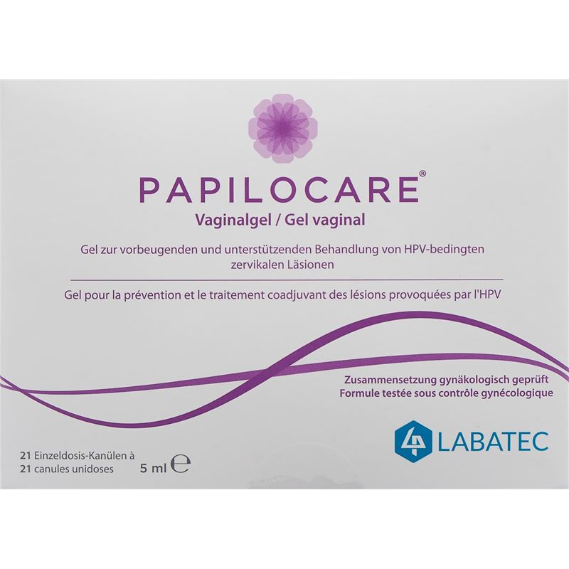 PAPILOCARE Vaginalgel 21 x 5 ml