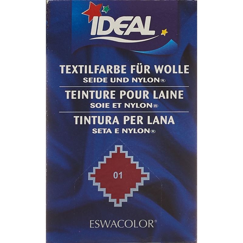 IDEAL Wolle Color Plv No01 rot 30 g