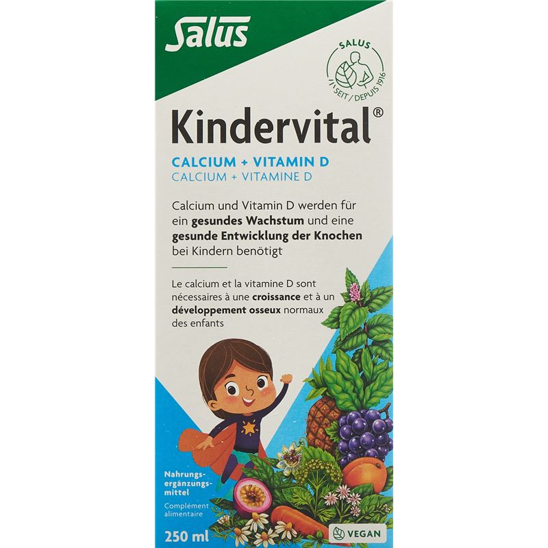 SALUS Kindervital Multivitamin Calc Fl 250 ml