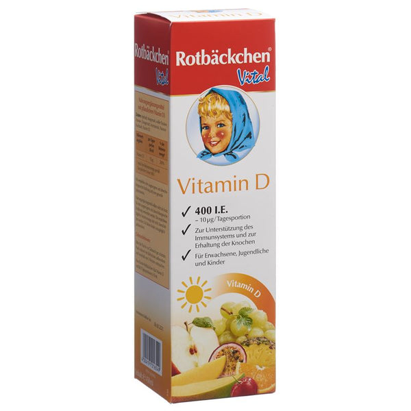 RABENHORST Rotbäckchen Vital Vitamin D 450 ml