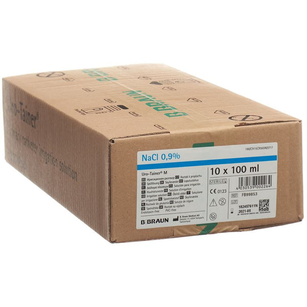 URO-TAINER M NaCl Spül Lös 0.9 % 10 Btl 100 ml